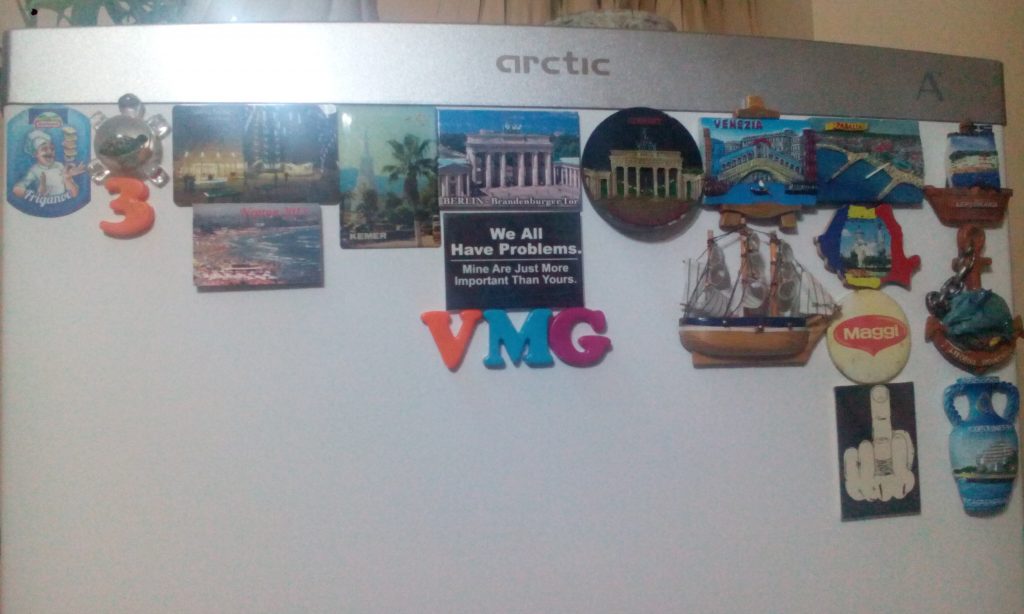 Am devenit colecționar de magneți de frigider